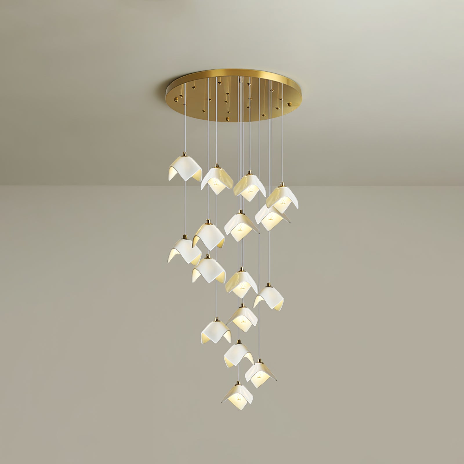 Orlani Cascade Stairs Chandelier