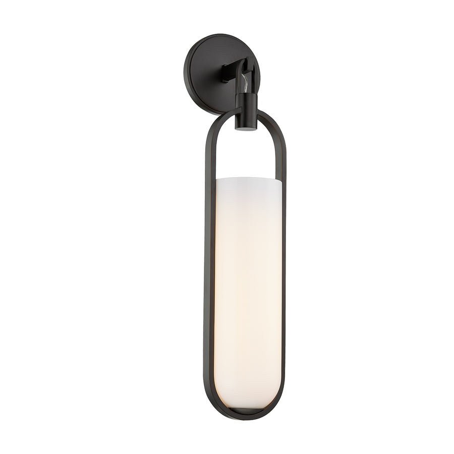 Oval Capsule Glass Wall Sconce by Bling Lighting Studio