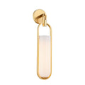 Oval Capsule Glass Wall Sconce by Bling Lighting Studio