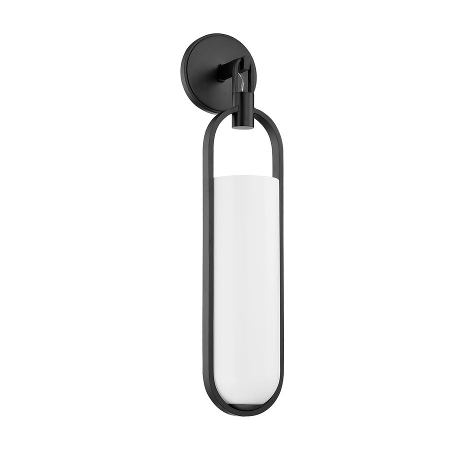 Oval Capsule Glass Wall Sconce by Bling Lighting Studio