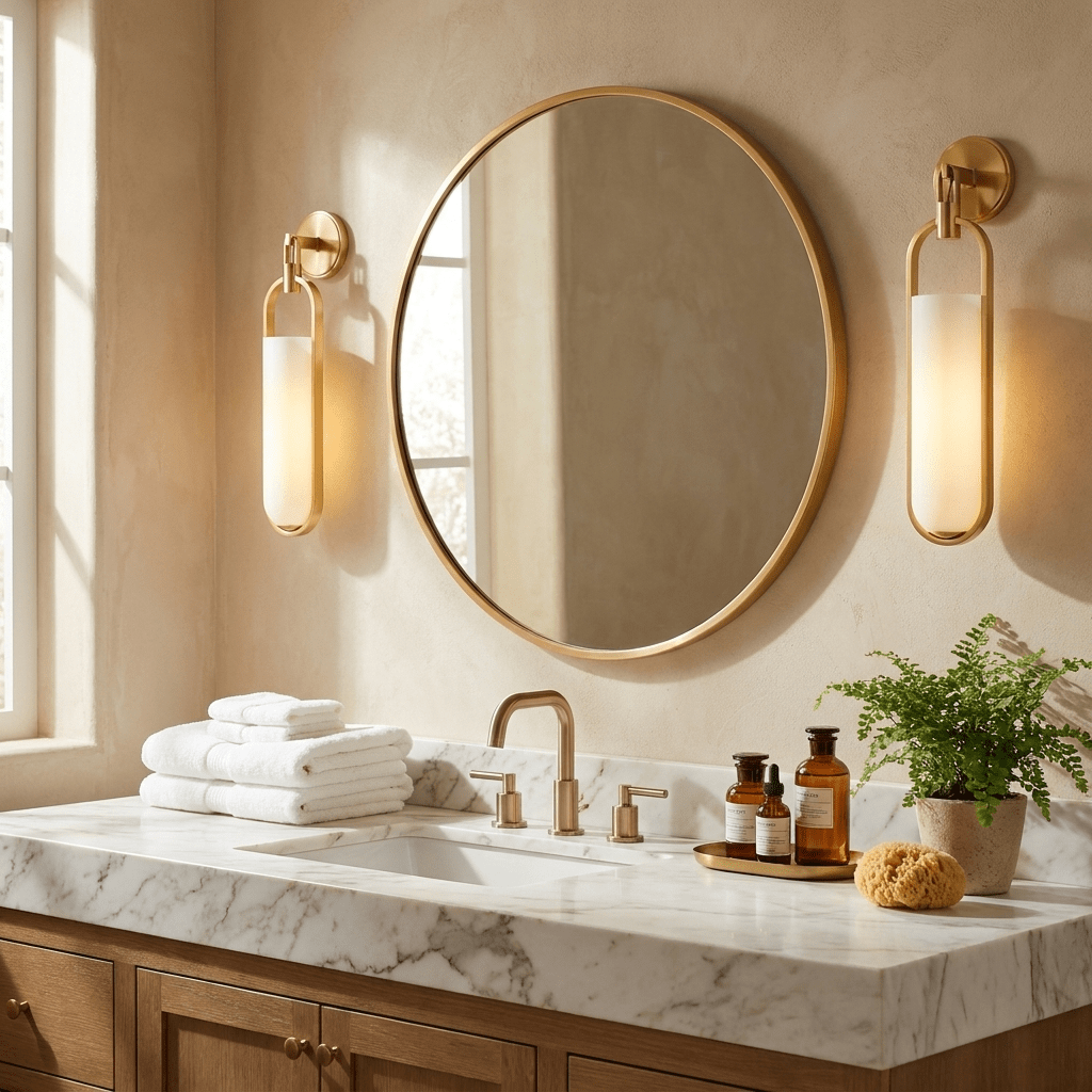 Oval Capsule Glass Wall Sconce by Bling Lighting Studio