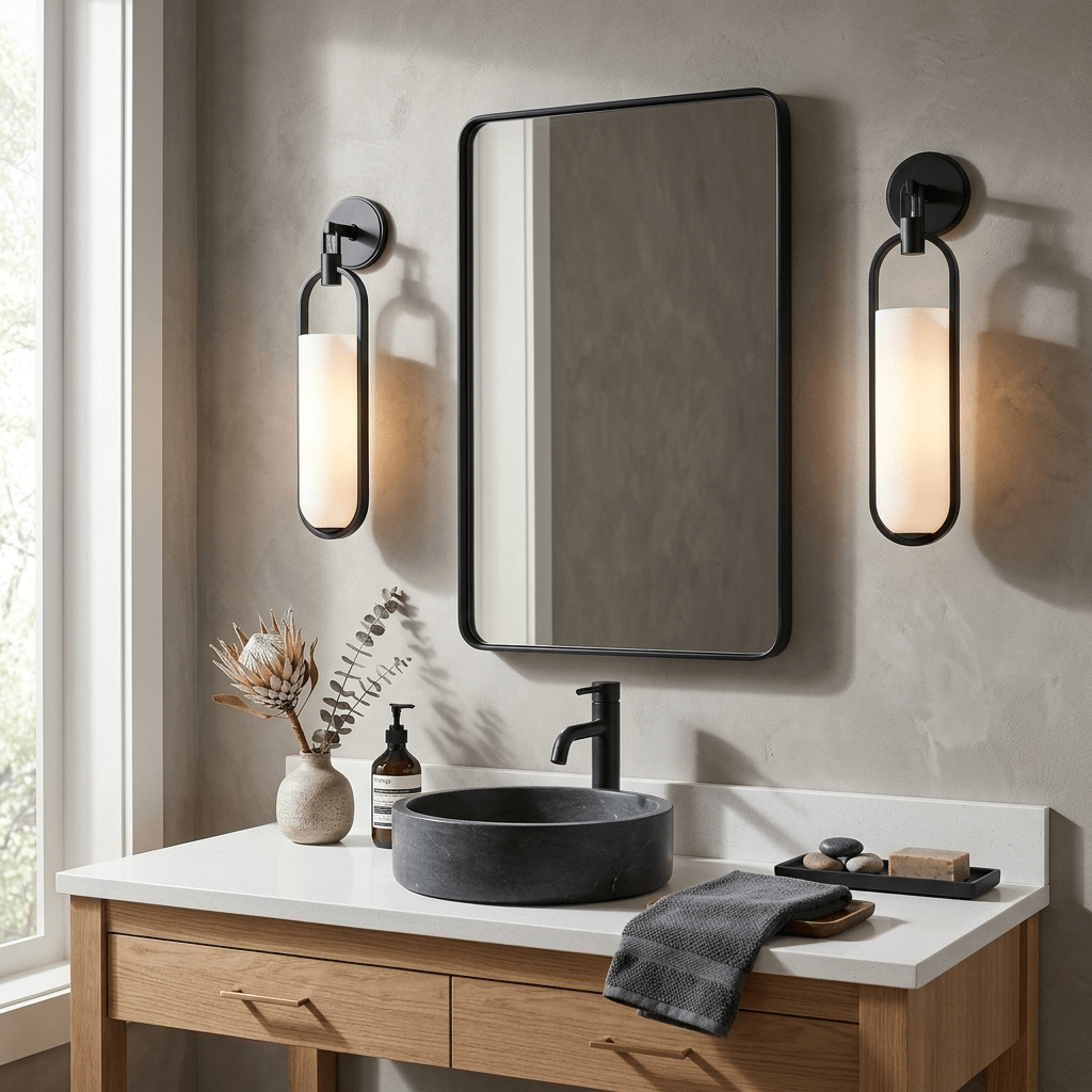 Oval Capsule Glass Wall Sconce by Bling Lighting Studio