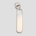 Oval Capsule Glass Wall Sconce by Bling Lighting Studio