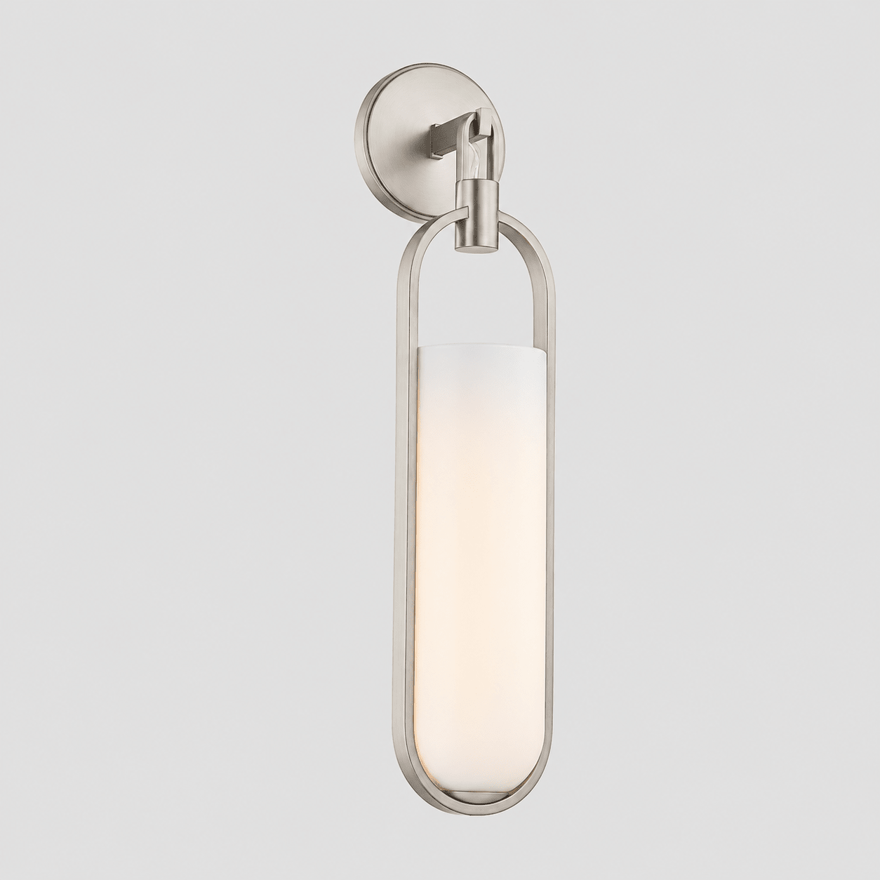 Oval Capsule Glass Wall Sconce by Bling Lighting Studio
