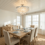 Pearl Shell Ceiling Lamp by Bling Lighting Studio