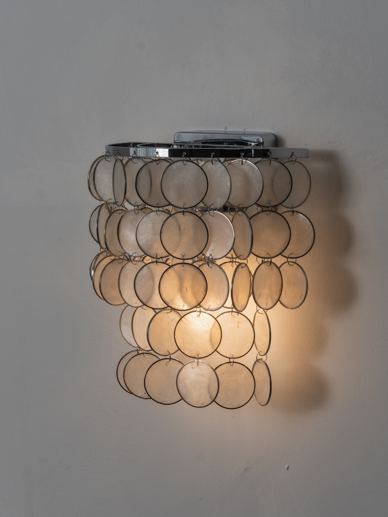 Pearl Shell Wall Lamp by Bling Lighting Studio