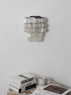 Pearl Shell Wall Lamp by Bling Lighting Studio
