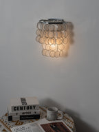 Pearl Shell Wall Lamp by Bling Lighting Studio