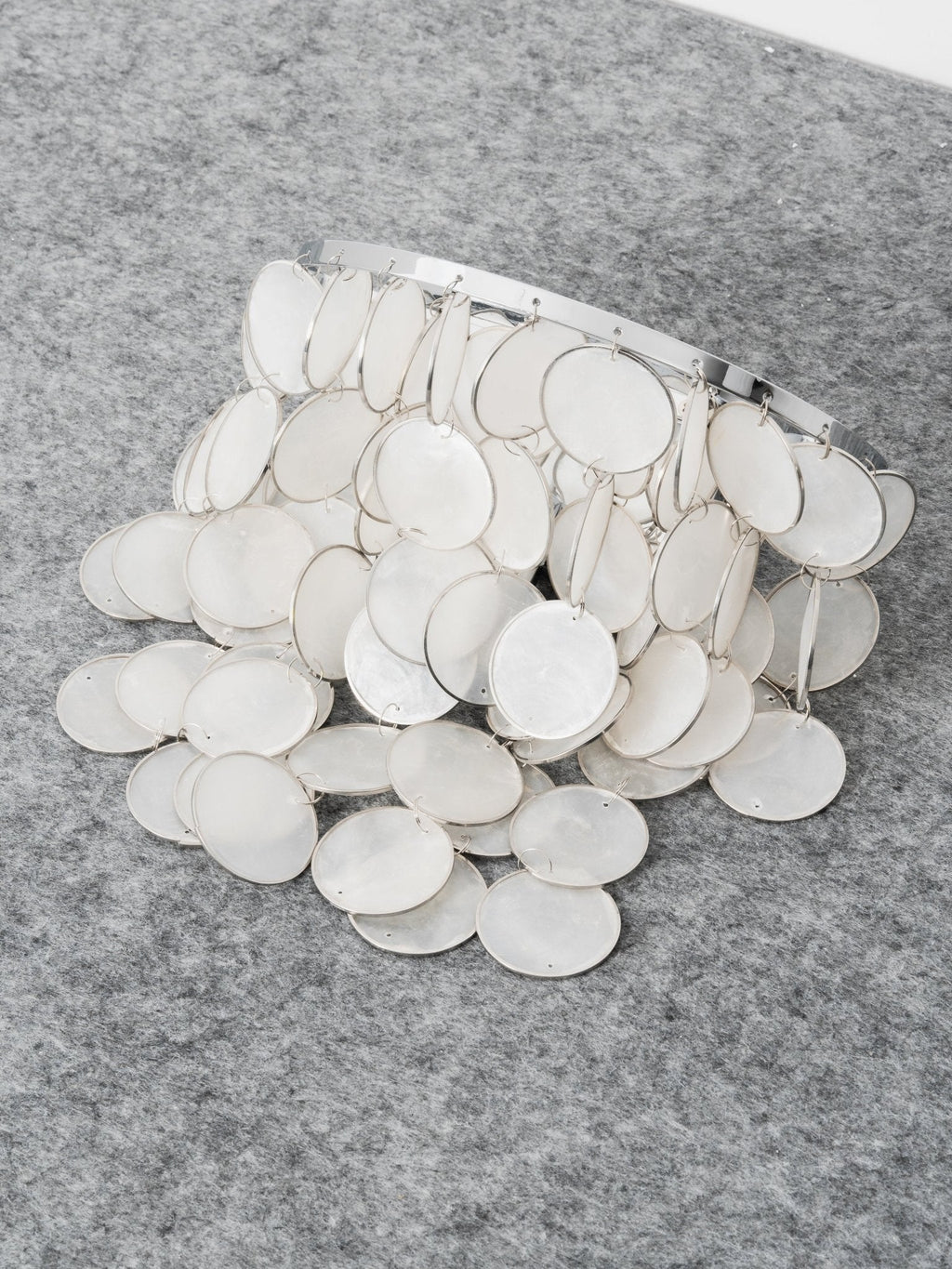 Pearl Shell Wall Lamp by Bling Lighting Studio