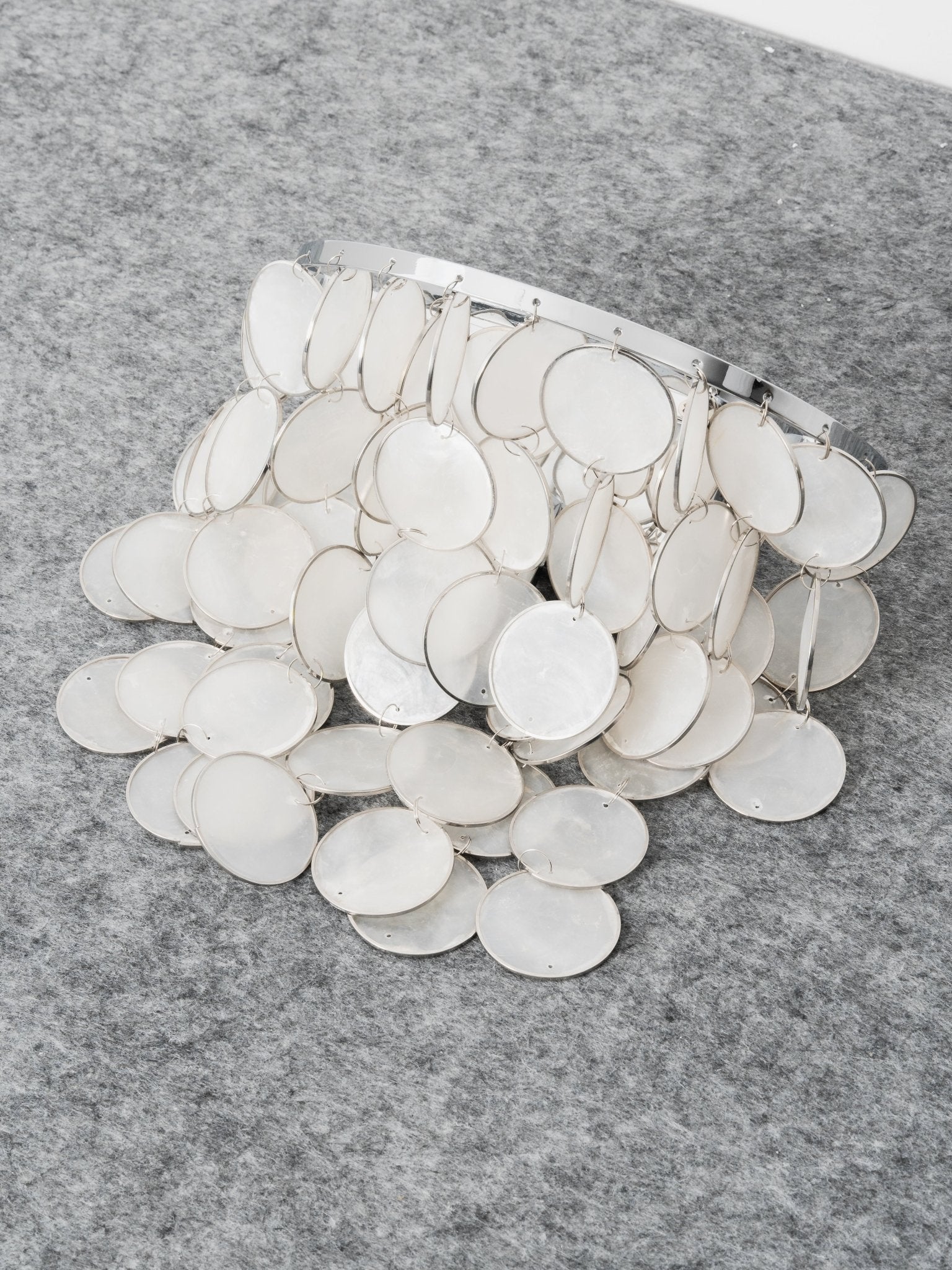 Pearl Shell Wall Lamp by Bling Lighting Studio