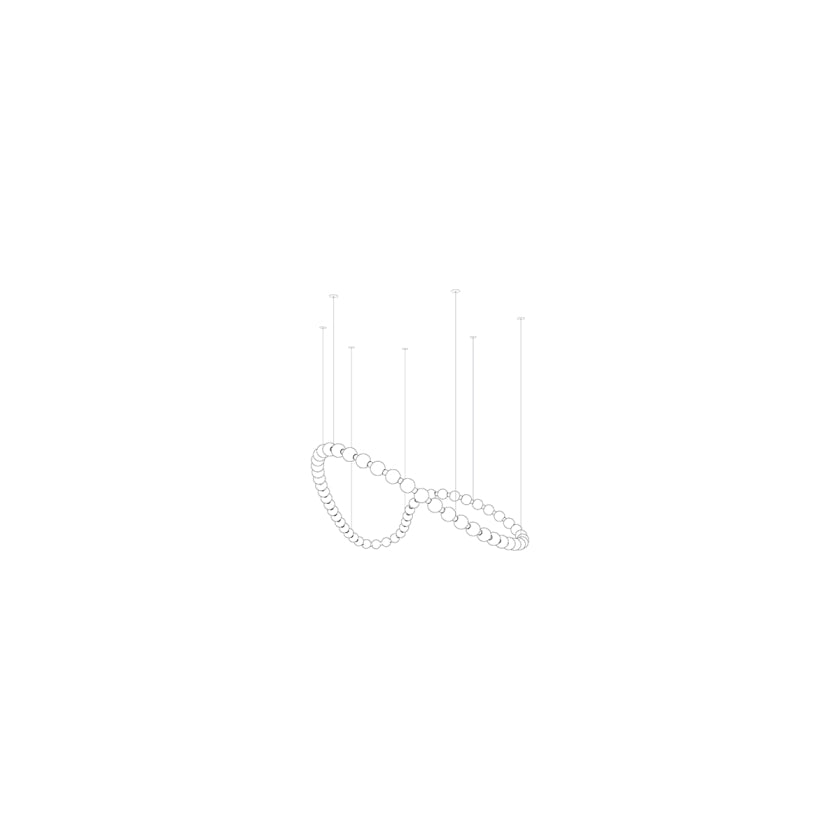 Pearl Drop Customize Chandelier