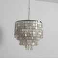 Pearl Shell Chandelier by Bling Lighting Studio