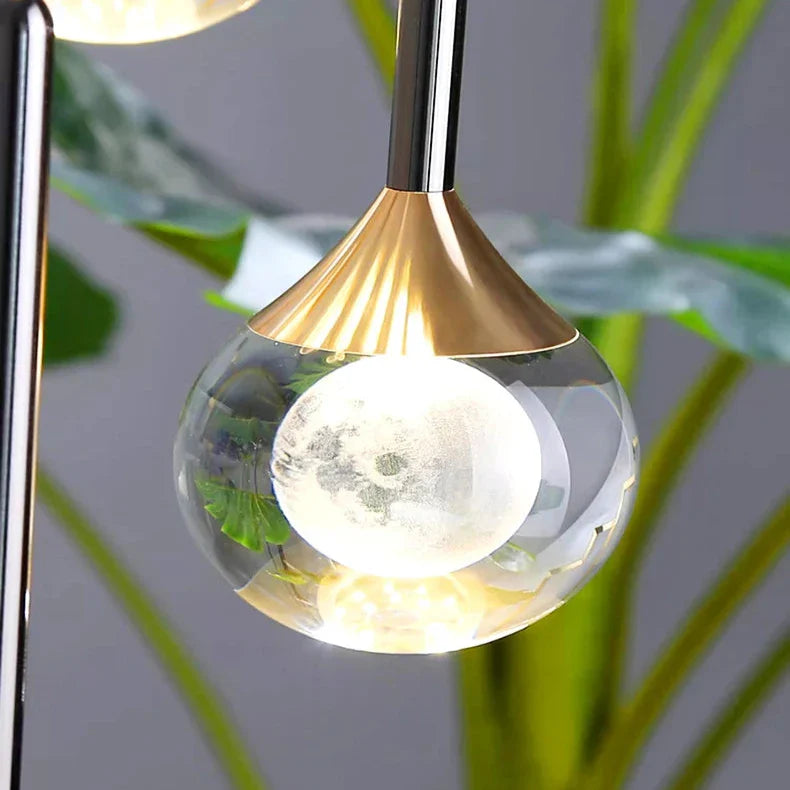 Pely Modern Crystal Stairway Chandelier for high ceiling staircase and foyer lighting