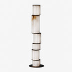 Pillar Alabaster Floor Lamp by Bling Lighting Studio