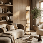 Pillar Alabaster Floor Lamp by Bling Lighting Studio