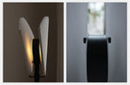 Pleated Fan Floor Lamp by Bling Lighting Studio