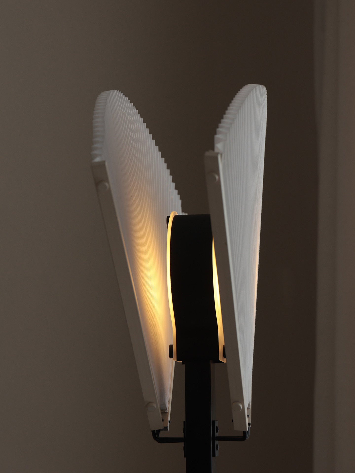 Pleated Fan Floor Lamp by Bling Lighting Studio