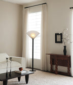 Pleated Fan Floor Lamp by Bling Lighting Studio