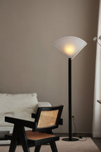 Pleated Fan Floor Lamp by Bling Lighting Studio