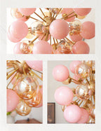Pomelia Murano Glass Globe Sputnik Chandelier by Bling Lighting Studio
