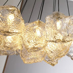 13 Light Post Modern Chrome Chandelier - Bling Lighting Studio