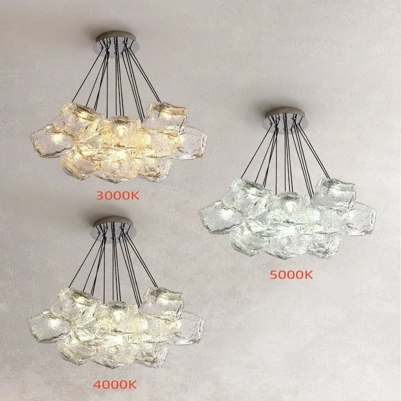 13 Light Post Modern Chrome Chandelier - Bling Lighting Studio