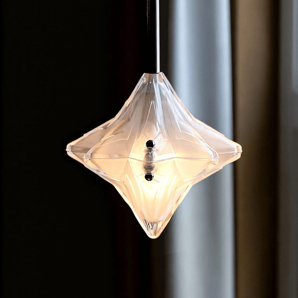Prismatic Star Pendant Lamp by Bling Lighting Studio