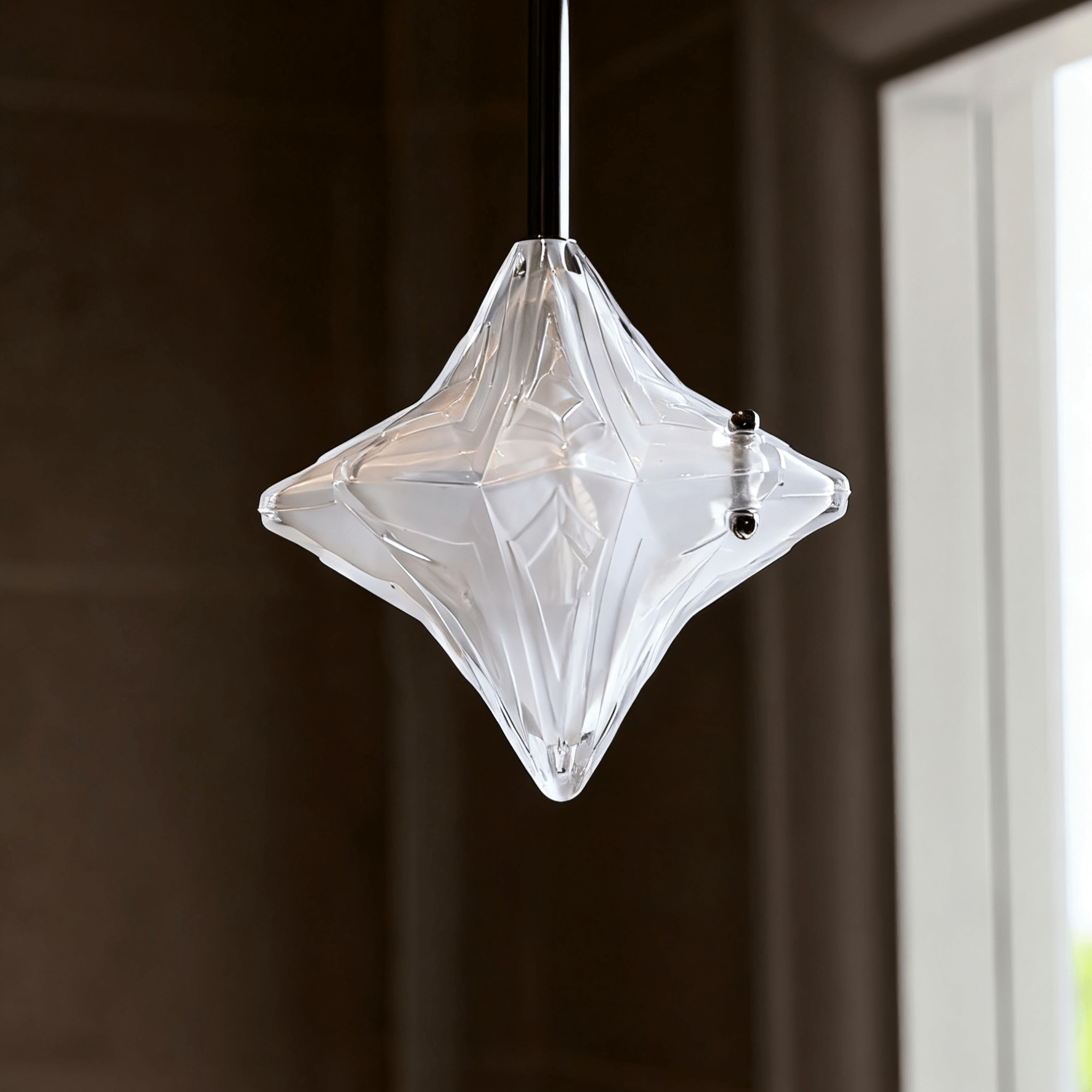 Prismatic Star Pendant Lamp by Bling Lighting Studio