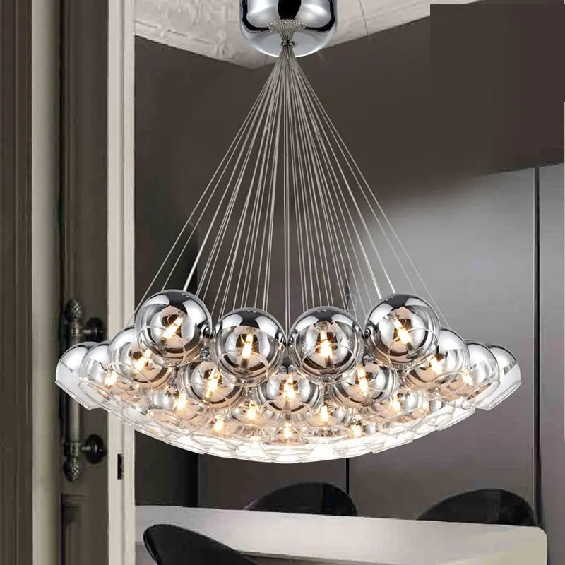 Quinn Bubble Chandelier Light - Bling Lighting Studio