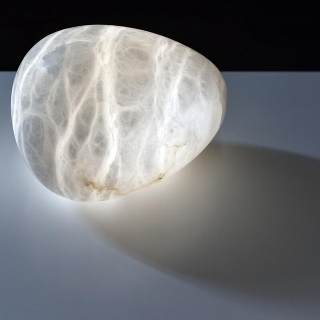 Galet Uno Alabaster Table Lamp