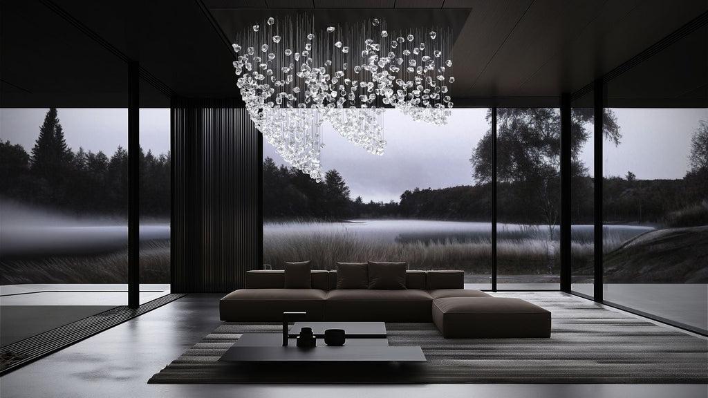 Raw Crystal Customize Chandelier