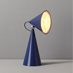 Rechargeable Cone Table Lamp by Bling Lighting Studio