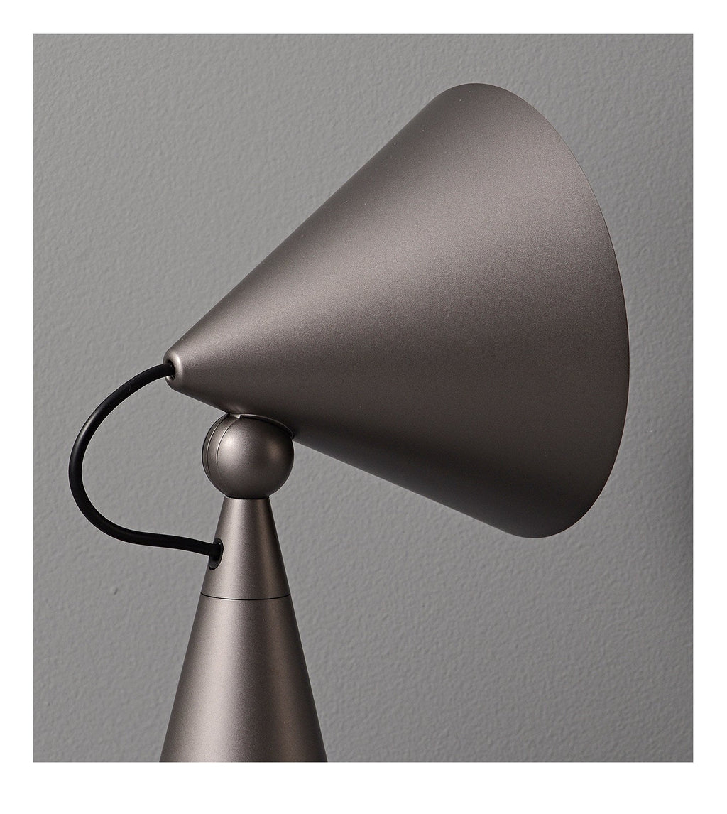 Rechargeable Cone Table Lamp by Bling Lighting Studio