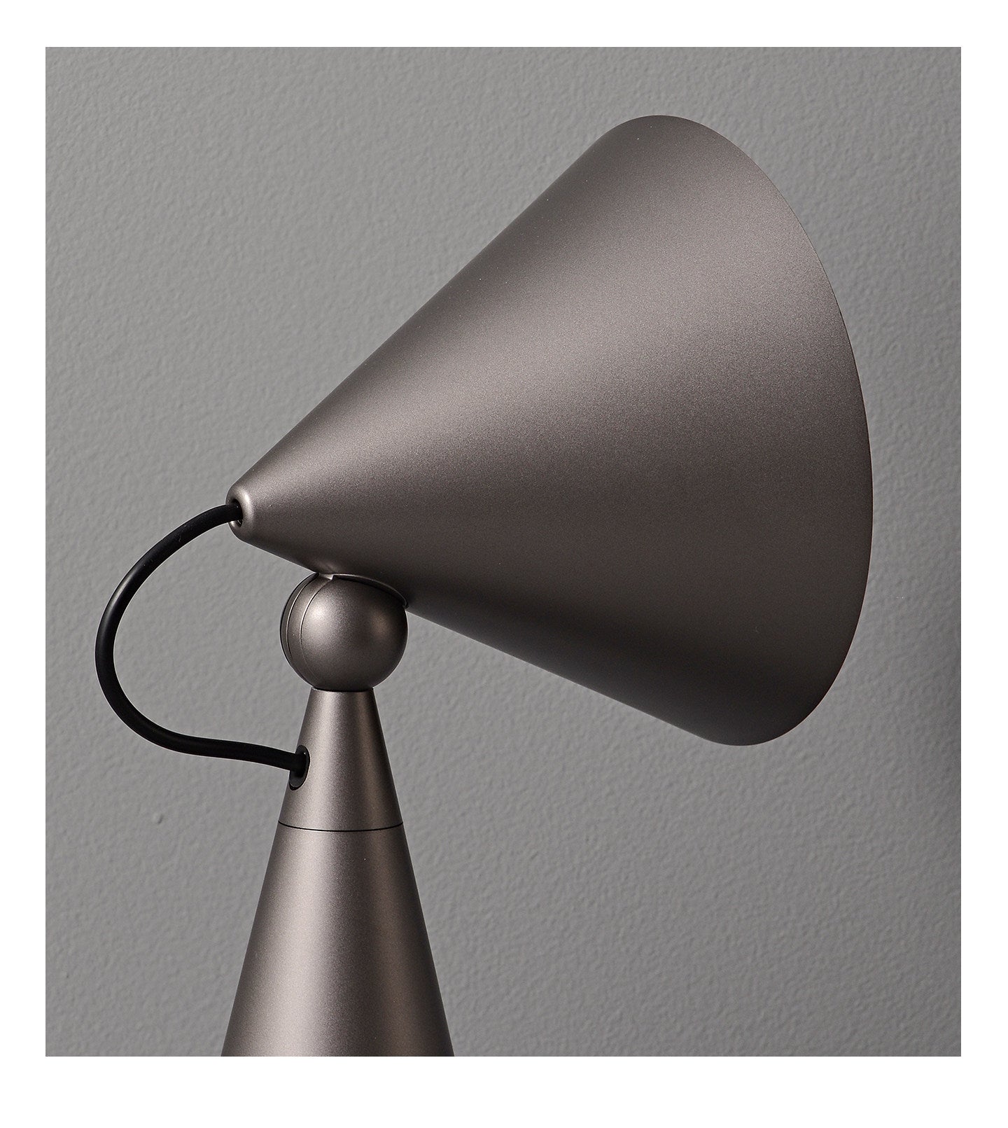 Rechargeable Cone Table Lamp by Bling Lighting Studio