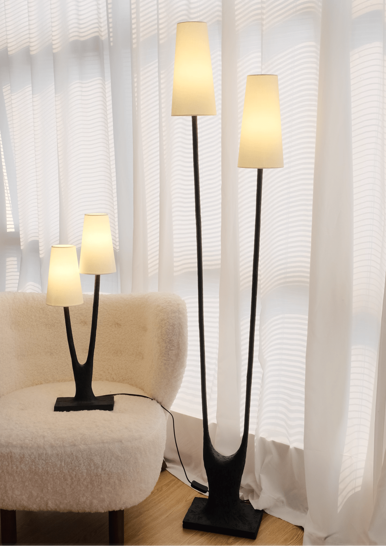 Roots Floor Lamp by Bling Lighting Studio