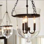 Rustic Bell Jar Pendant light - Bling Lighting Studio