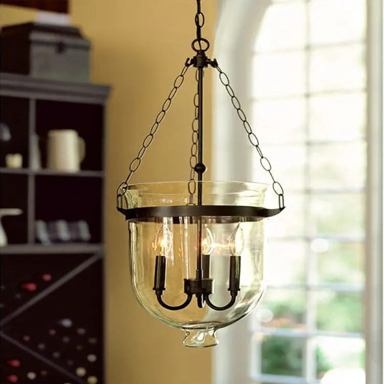 Rustic Bell Jar Pendant light - Bling Lighting Studio