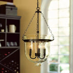 Rustic Bell Jar Pendant light - Bling Lighting Studio