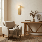 Sasso Spanish Alabaster Wall Sconce by Bling Lighting Studio
