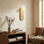 Sasso Spanish Alabaster Wall Sconce by Bling Lighting Studio