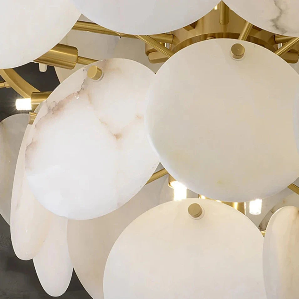 Porto Alabaster Modern Chandelier product image