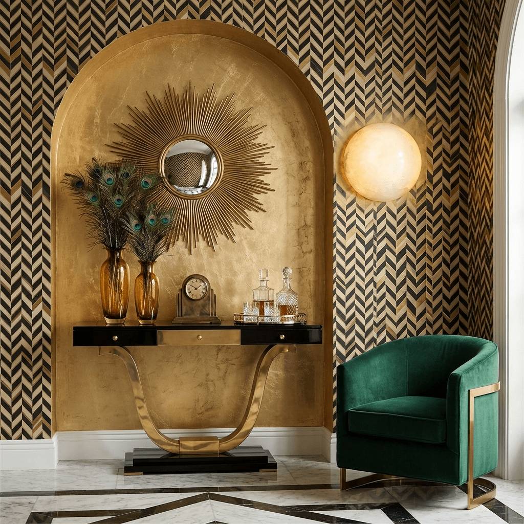 Semicircular Alabaster Wall Lamp by Bling Lighting Studio