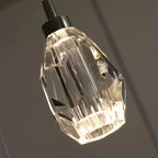 Sensa Crystal Stairwell Lighting for high ceiling staircase and foyer lighting