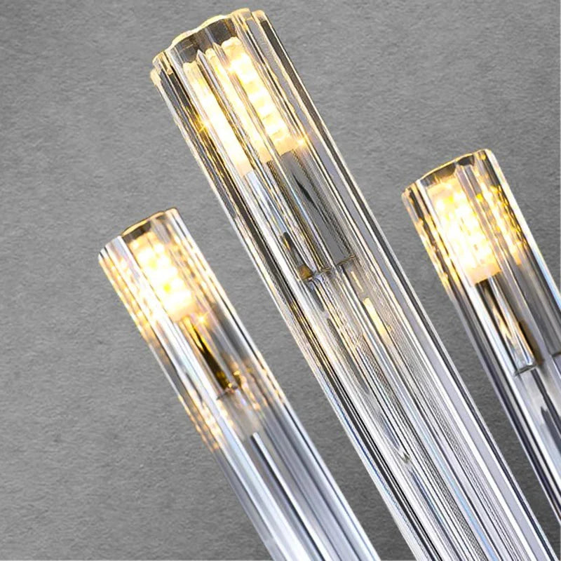 Sesi Mid Century Modern Glass Chandelier - Bling Lighting Studio