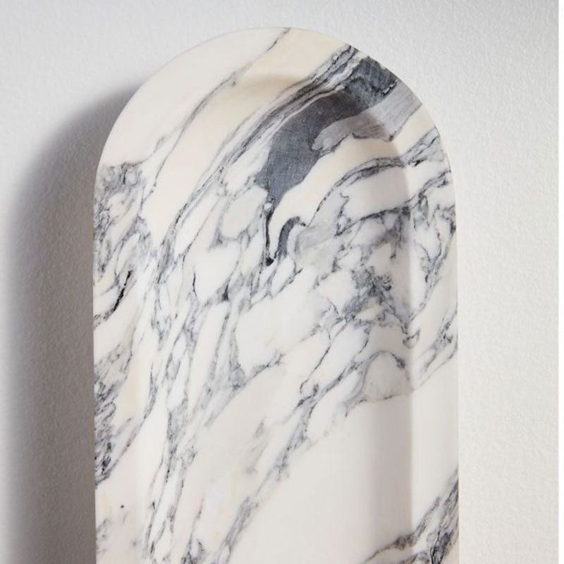 Silvaris Marble Wall Lamp by Bling Lighting Studio
