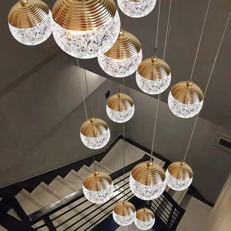 Large Acrylic Chandelier For Foyer for high ceiling staircase and foyer lighting
