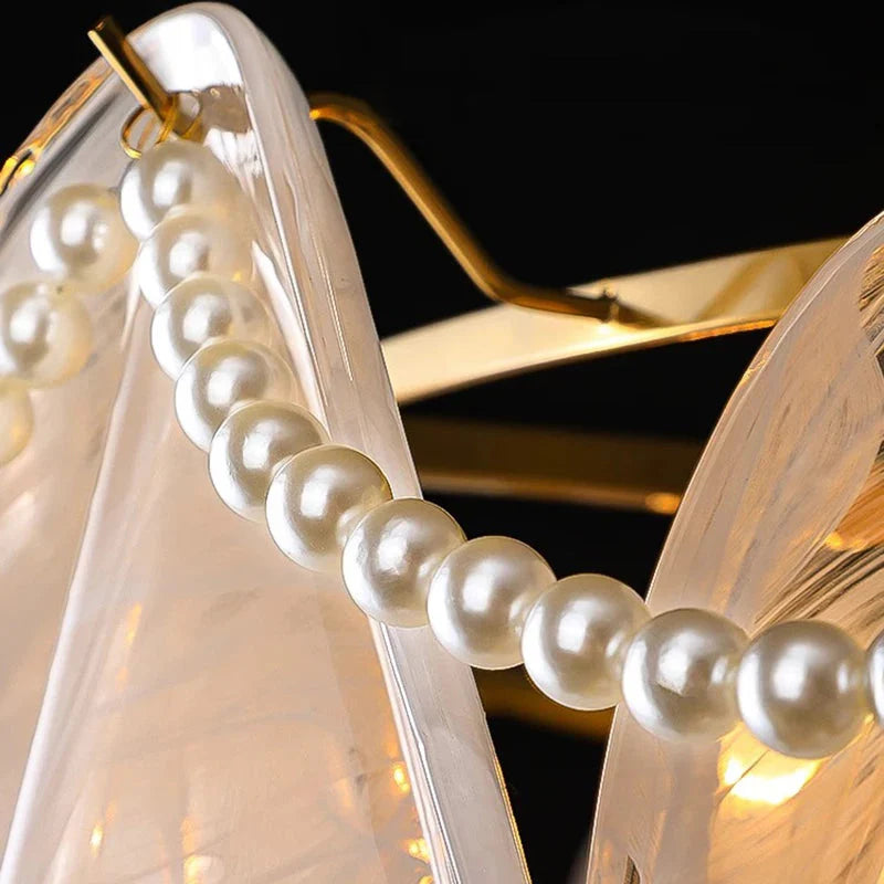 Sina 4 Tier Glass Pendant Chandelier - Bling Lighting Studio