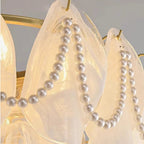 Sina 4 Tier Glass Pendant Chandelier - Bling Lighting Studio