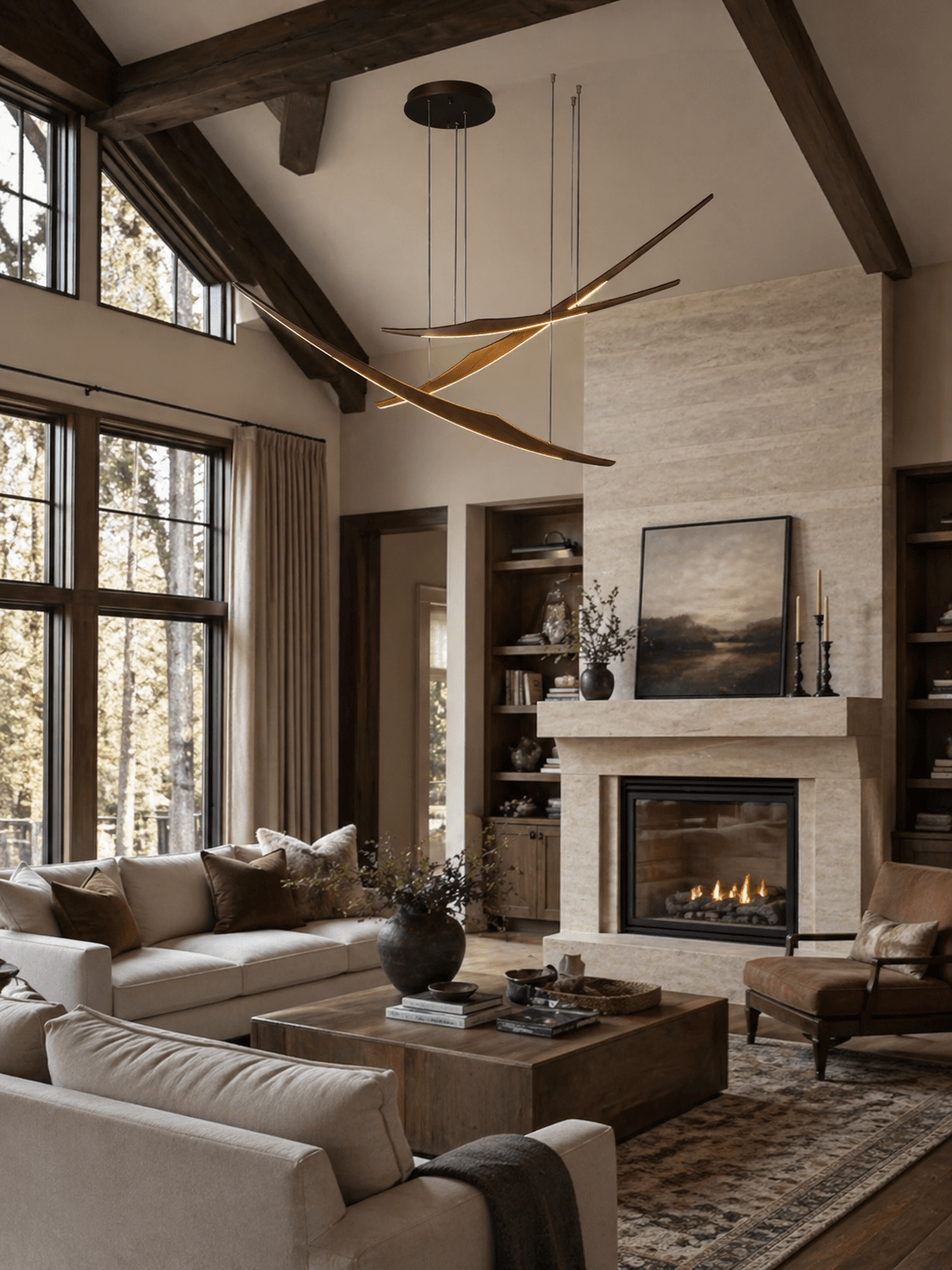 Skytrace Pendant Light by Bling Lighting Studio