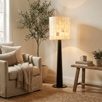 Solavera Alabaster Mosaic Floor Lamp by Bling Lighting Studio